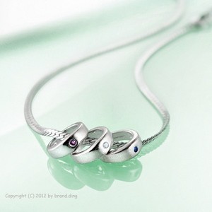 Anello in argento 925 con nome inciso - Product Image 1