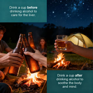 Bebida para la Resaca con Sandía y Lima, Calma el Cuerpo y la Mente, Bebida para el Alivio de la Resaca - Product Image 2