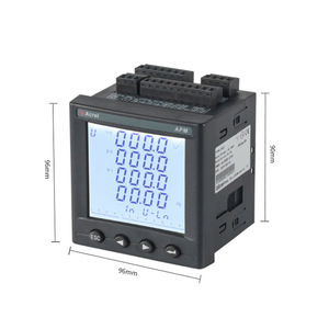 Acrel Apm810 Smart Power Meter 96x96x90mm Lcd Display Three Phase For Electrical Parameter Measurement - Product Image 1