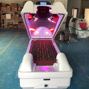 Capsule de spa infrarouge lointain pour le remodelage corporel, très demandée, avec soin des mains, ouverture centrale des portes, pour spa à l'ozone - Product Image 1