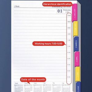 PU Leather Cover Spiral Binding Mini A5 Legal Pad Notebook with Strap for Students Office 2025 Custom <b>Journal</b> Customizable Logo - Product Image 3