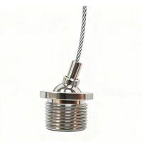 Pince à câble en laiton réglable pour accessoires d'éclairage, système de suspension de fils écologique et facile à installer, certifié ISO 9001