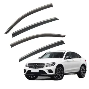 Visor Mobil untuk 2016-2022 MERCEDES BENZ GLC COUPE Kaca Deflektor Angin Mobil Visor Pelindung Hujan Visor Pintu