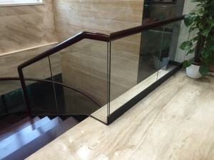 Trang Trí Nội Thất Sang Trọng Cầu Thang Kính Cầu Thang Gỗ Sản Xuất Tại Trung Quốc-Maist - Product Image 6