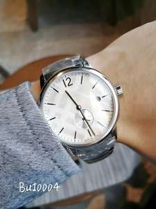 Nuevo Reloj de Cuarzo de Moda para Parejas, Diseño Sencillo y Elegante con Esfera de 40mm, Caja de Aleación, Ventana de Cristal y Pantalla de Agujas - Product Image 5