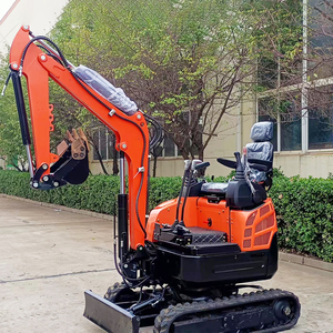 Mini-excavatrice sur chenilles hydraulique Hongrui HR18 <span class=keywords><strong>de</strong></span> 1,8 tonne avec moteur, garantie 1 an, équipement <span class=keywords><strong>de</strong></span> construction portable - Product Image 3