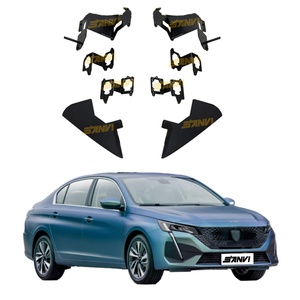 อะแดปเตอร์กรอบไฟหน้า Sanvi สำหรับอุปกรณ์เสริมไฟหน้าอื่นๆ ของ Peugeot 408 ปี 2022 - Product Image 1