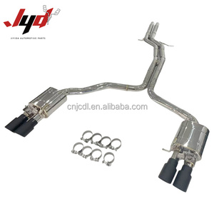 Tuyaux d'échappement à soupape pour <span class=keywords><strong>Audi</strong></span> S6 C7 4.0T <span class=keywords><strong>Ss</strong></span> 304 Système d'échappement Valvetronic Catback - Product Image 2