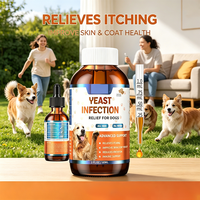 OEM ODM Granulés vitaminés pour chiens, soulagement des infections à levures, soulagement des démangeaisons, suppléments nutritionnels, soins de santé