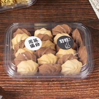 Conteneurs en plastique jetables à usage unique, avec couvercles transparents, boîtes d'aliments en forme de coque carrée, à emporter à la maison, boîte de protection