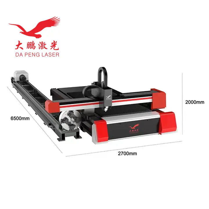 Máquina de corte láser de fibra de aluminio CNC, placa de tubo de intercambio automático, acero inoxidable integrado