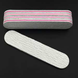 Custom Nail Files 80/80 Grit Disposable Mini Nail File With Logo Stick Small Nail File