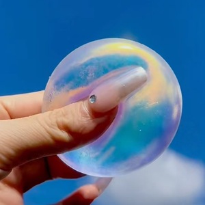 Balle sensorielle colorée Mochi à presser 6 cm, jouet anti-stress portable en maltose, cadeau pour enfants et adultes, pour les journées chargées, stimulant l'humeur - Product Image 1