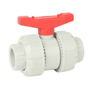 วาล์วเชื่อมแบบก้นแนวอุตสาหกรรม PPH fluororubber Union แบบคู่ - Product Image 4