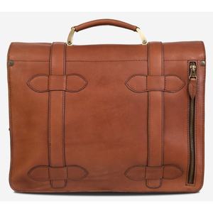 Bolsa para Portátil Plegable de Cuero Genuino de la Mejor Calidad y Gran Capacidad - Product Image 4