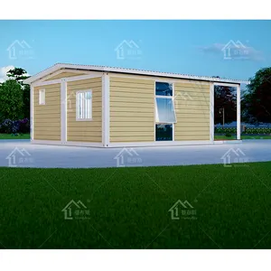 Rumah kontainer Modular, rumah kantor dapat dilepas Panel Sandwich bergerak 20Ft