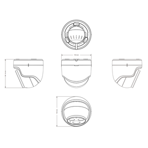 ND7008 + N955-HY Kit de caméra intérieure 5MP avec 8CH <span class=keywords><strong>NVR</strong></span> H.265 Vue grand angle Options de stockage de données dans le cloud - Product Image 3