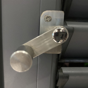 Bên ngoài nhôm louver cửa sổ khuôn cửa sổ Hợp kim nhôm Con lăn màn trập cửa sổ ngang cửa chớp trồng cửa chớp - Product Image 4