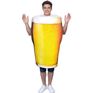 Costume de Chope de Bière pour Homme Adulte – Déguisement Amusant pour Halloween et Jeu de Rôle - Product Image 2