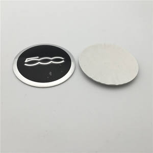 In alluminio Su Misura 56.5 millimetri <span class=keywords><strong>Auto</strong></span> del Centro di Rotella Dell'emblema Rim Caps Sticker - Product Image 3