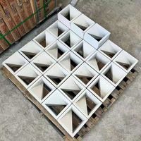 Moule à blocs de béton Reazone à prix d'usine en plastique ABS pour la construction de murs en briques creuses
