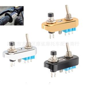 Interruptor de motocicleta MS de doble palanca 6x4x2mm para montaje en manillar, pieza de reparación - Product Image 1