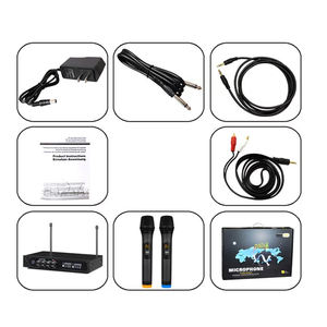 Microphone BT Microphone karaoké <span class=keywords><strong>S</strong></span>-9 sans fil avec réverbération Microphone karaoké - Product Image 6