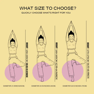 55cm 65cm 75cm 85cm Fitness Yoga Body Shaping Ball Kunden spezifisches Fitness studio Pilates Yoga Toning Ball - Product Image 6