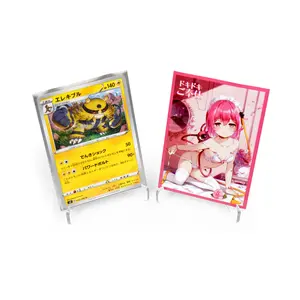 Alta quantità Anime Girls Art Design stampato maniche morbide per carte dimensioni Standard adatte per MTG PKM YGO Sports Cards