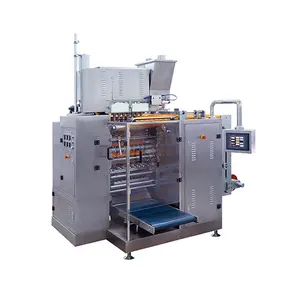 High speed multilane 4 side seal instant juice powder sachet packing machine