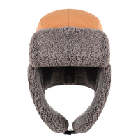 Gorro de Invierno Unisex OEM ODM, Gorro de Aviador con Orejeras y Forro Polar Grueso, Gorro Ushanka Casual de Moda, de Fábrica