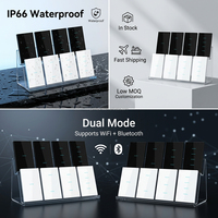 Produits d'usine certifiés FCC ETL, interrupteur intelligent WiFi en verre 1/2/3/4 voies, norme US AU, compatible Apple Homekit, Zigbee, Alexa, Google Home, IP66