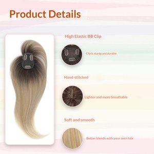 Perruque longue et droite sans couture pour femmes, avec frange droite et petite mèche de cheveux, en fil haute température, qualité supérieure, de Xuchang, Henan Trade - Product Image 3