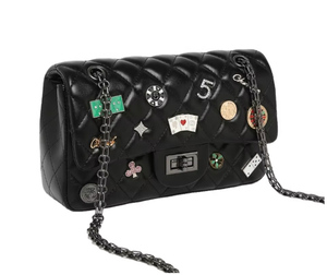 New Classic Fashion Ladies <strong>Purse</strong> and Handbags <strong>Chain</strong> Design Shoulder <strong>Bag</strong> Luxury Crossbody <strong>Bags</strong> for Women - Product Image 3