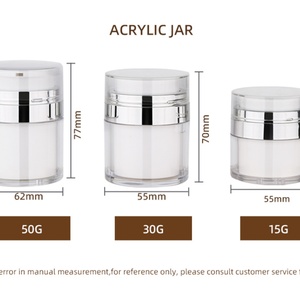 ขวดปั๊มสุญญากาศแบบเติมได้ ขนาด 30 มล. 50 มล. สำหรับครีมและโลชั่น ขายดี - Product Image 4
