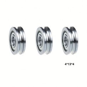 ลูกปืนล้อเลื่อนประตูบานเลื่อน U604 604UU ZZ ผู้ผลิตลูกปืนมืออาชีพ V604 สำหรับประตูบานเลื่อน U604W5 U604/12 U604/13 - Product Image 4