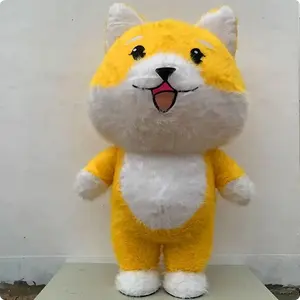 Funtoys 큰 고양이 풍선 세트 성인 재미 있는 걷는 마스코트 의상 전신을 날려 엔터테인먼트 파티를위한 모피 복장