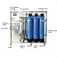 Machines de filtration d'eau potable par osmose inverse de haute qualité, filtre à eau RO, dispositif de dessalement avec adoucisseur d'eau UV UVC