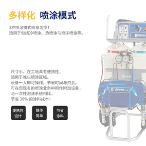 Graco E-10 <b>Polyurethane</b> <b>Foaming</b> Sprayer 249571 Bare Machine For Small Scale Applications - Product Image 4