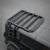 Porte-bagages de toit en aluminium OMU Genesis pour Bronco, porte-bagages de toit en aluminium et support