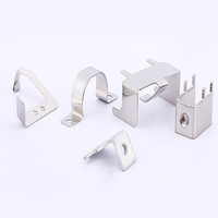 Clips de fixation OEM personnalisés et plaques à ressort en V/U, en acier inoxydable estampé avec options de peinture/revêtement en poudre