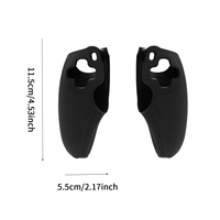 Coque en silicone pour PlayStation Portal, coque antidérapante en silicone pour console de jeu PS Portal, coque de protection