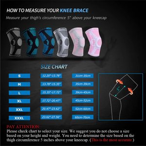 KS-2170 # genouillères, protège-jambes, manchons de Compression, <span class=keywords><strong>Support</strong></span> de genou, attelle de sport, sangle de genou - Product Image 2