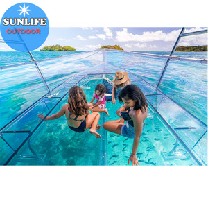 เรือใส <span class=keywords><strong>SUNLIFE</strong></span> รุ่นขายดีที่สุด สำหรับขาย บรรทุกผู้โดยสารได้ 10-15 คน เรือคายัคแบบดรอปสติทช์ - Product Image 1