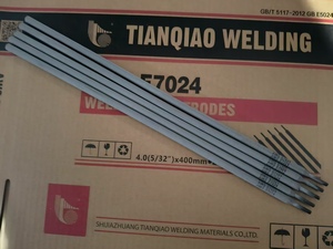 Varilla de soldadura <span class=keywords><strong>Electrodo</strong></span> de soldadura de acero suave <span class=keywords><strong>E7024</strong></span> 5,0mm 4.0mmm Fabricante - Product Image 2