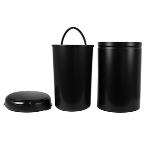 ถังขยะอิเล็กทรอนิกส์สแตนเลสสตีล30L สามารถปิดฝาได้ความจุมากใช้ในบ้านสำหรับห้องนอนห้องรับประทานอาหารสำนักงานห้องครัวห้องน้ำ - Product Image 5
