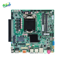 Carte mère ELSKY 1151 QM3600 avec CPU Coffee Lake 8th Gen Core I7 8700 HD_MI VGA/DP LVDS/EDP 4K Display 2 * USB3.0 4/6 * USB2.0