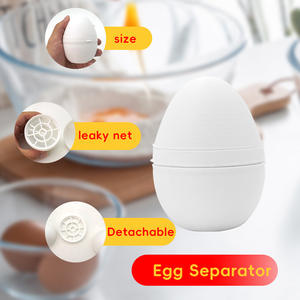 Convenient Egg Liquid Separator Kitchen Convenience Egg Yolk Separation Easy Cleaning Plastic <b>Small</b> <b>Tool</b> Kitchen <b>Tools</b> - Product Image 6