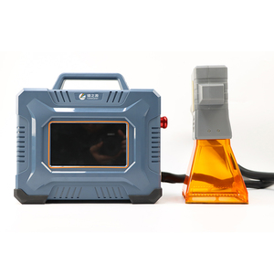 Machine de marquage laser portable à fibre économique 20W pour métal plastique nouvel état prend en charge les formats graphiques DXF PLT BMP - Product Image 2