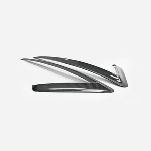 Pieza de fibra de carbono para Infiniti Q60 CV37 17 en adelante, guarnición de conducto de capó tipo AM, guarnición de fibra de carbono para Q60 - Product Image 2